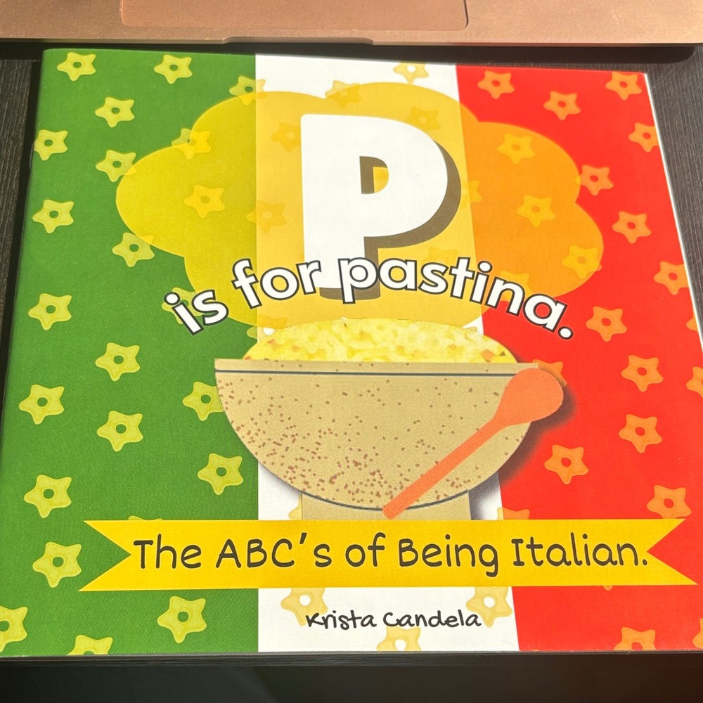 P is for Pastina Book